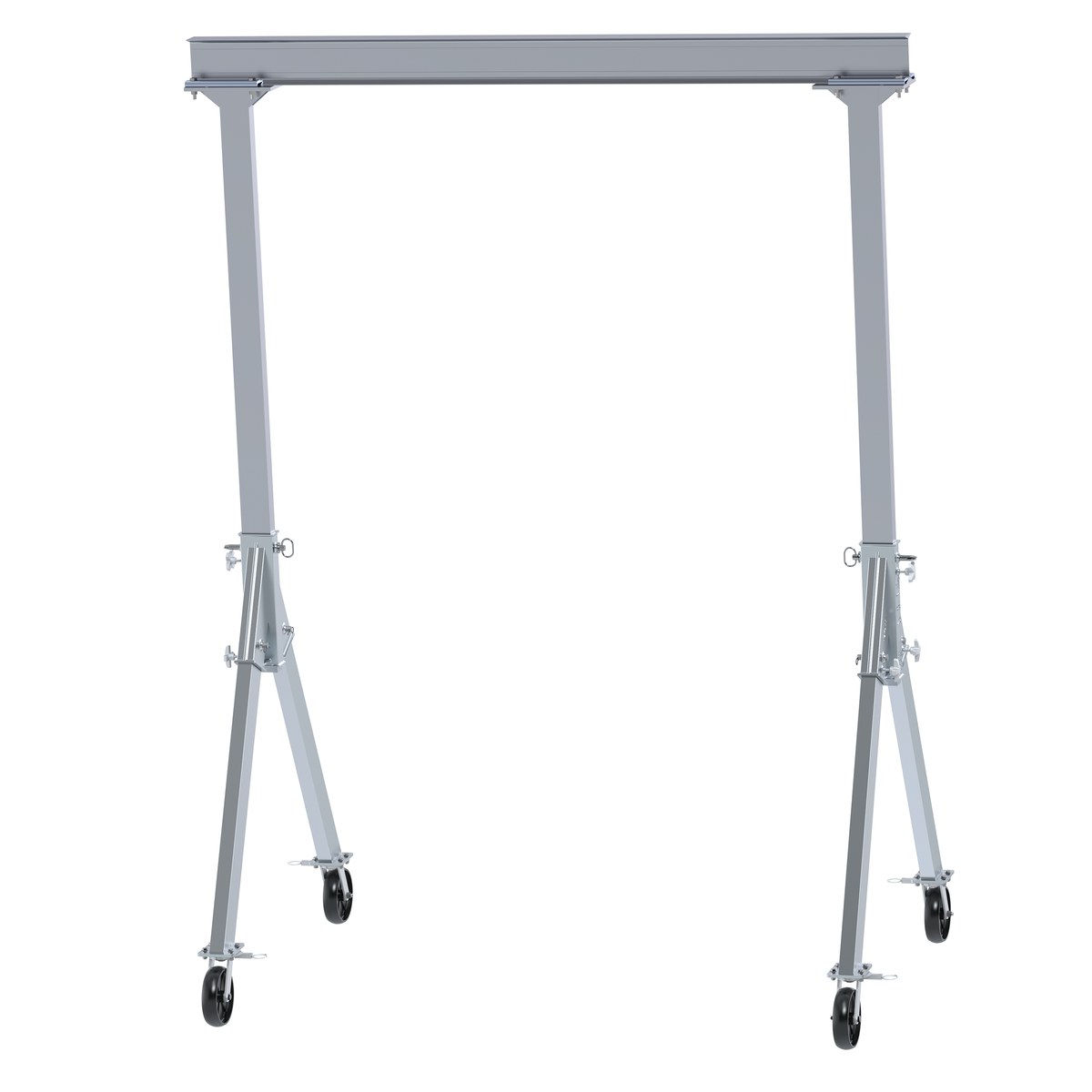 VESTIL FHA-2-8-10 Fixed Gantry Crane, Aluminium, 2000 Lb. Capacity, 8 Feet Size | CE3DGJ