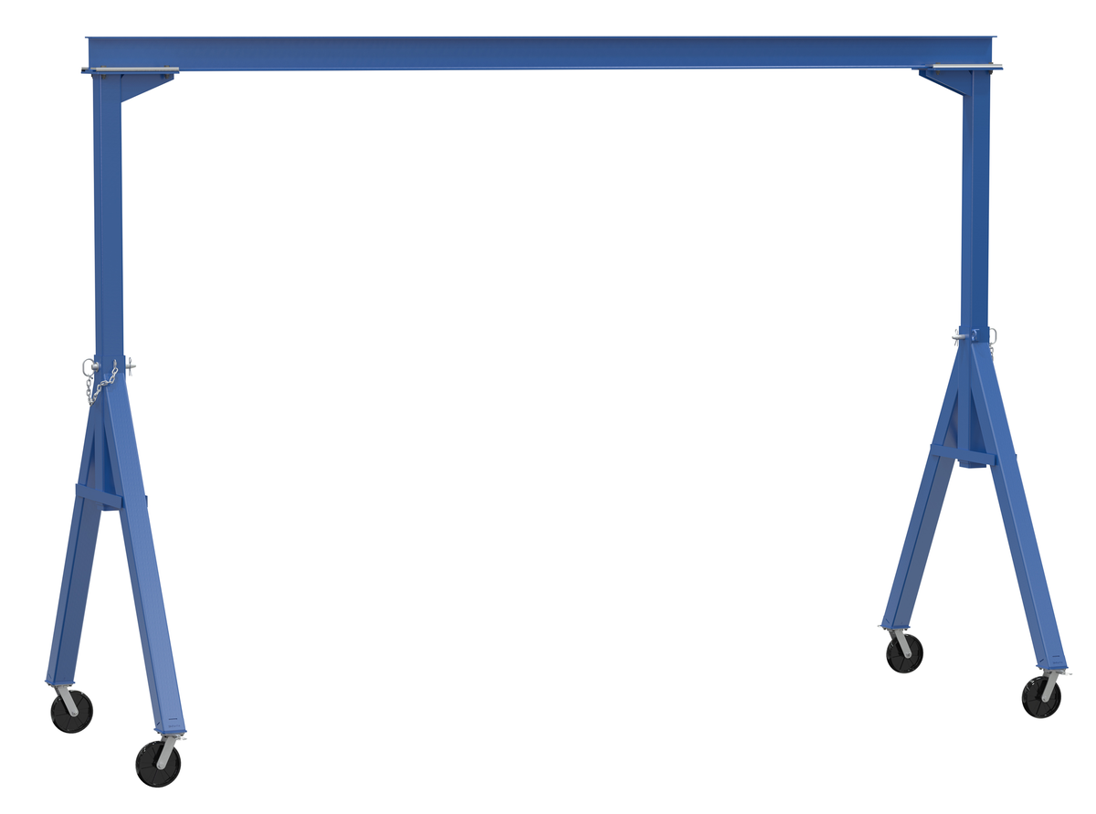 VESTIL FHS-2-15 Fixed Gantry Crane, 2000 Lb. Capacity, 15 Feet | AG7TAY