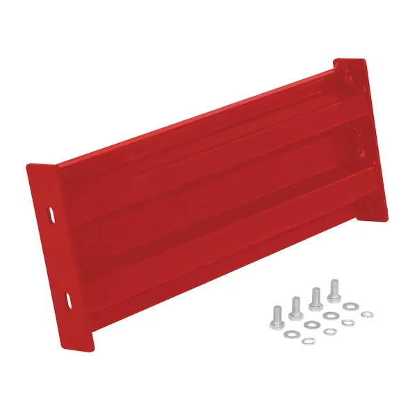 Bolt-On Style Guard Rail 2 Ft Red