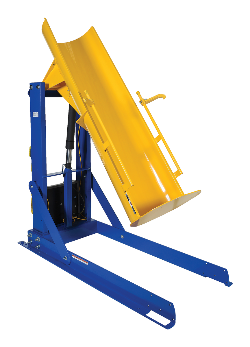 VESTIL HDD-60-7-S Drum Dumper, 60 Inch Height, 750 Lb. Capacity | AF4ANP 8NAP7