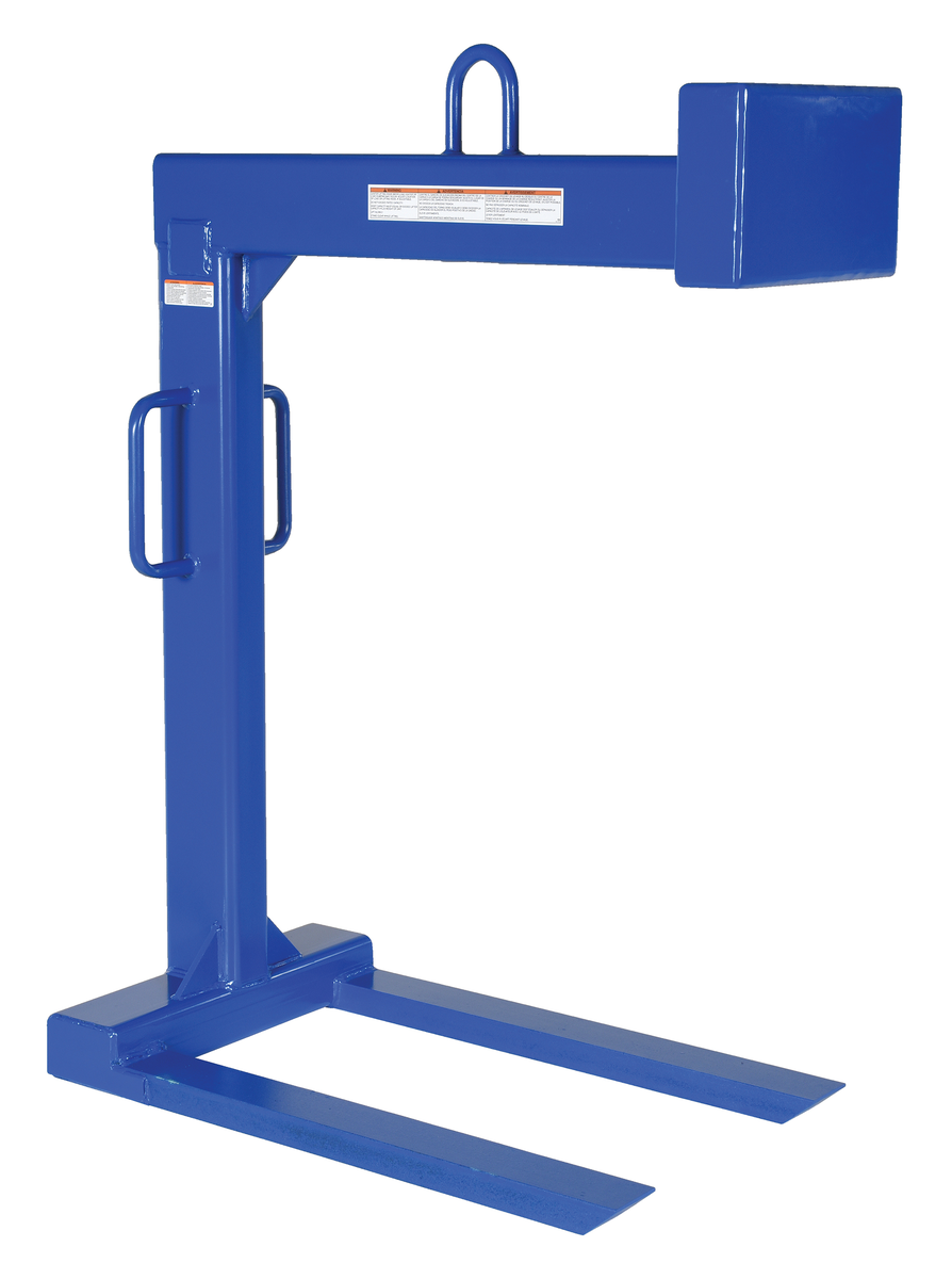 VESTIL HDP-4-36 Pallet Lifter, 4000 Lb. Capacity, 36 Inch Fork Length | AG7UAQ