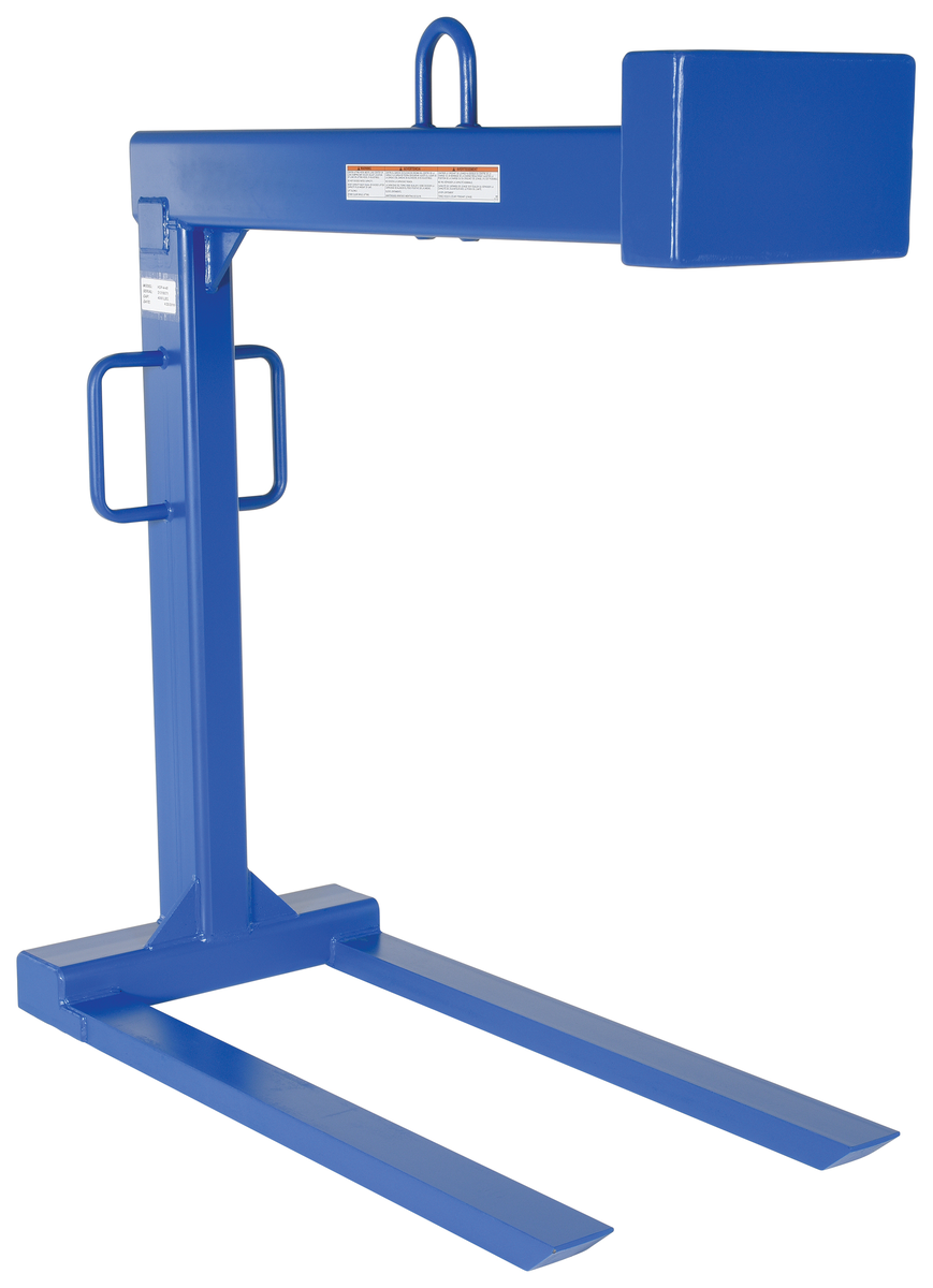 VESTIL HDP-4-48 Pallet Lifter, 4000 Lb. Capacity, 48 Inch Fork Length | AG7UAT