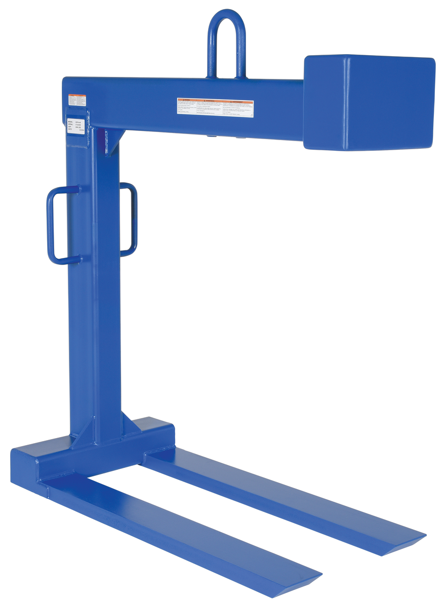 VESTIL HDP-6-48 Pallet Lifter, 6000 Lb. Capacity, 48 Inch Fork Length | AG7UAV
