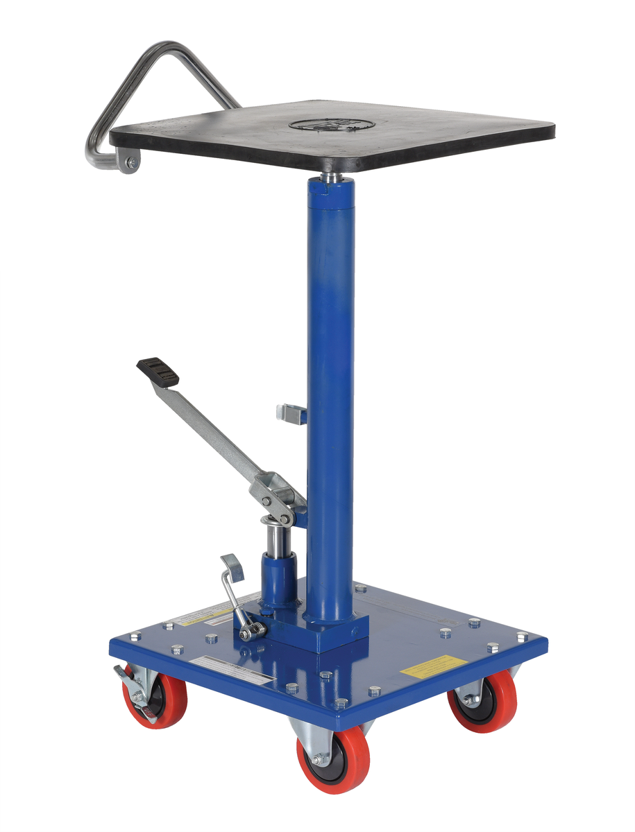 VESTIL HT-02-1616A Hydraulic Post Table, 200 Lb. Capacity, 16 x 16 Inch Size | AG7UKA