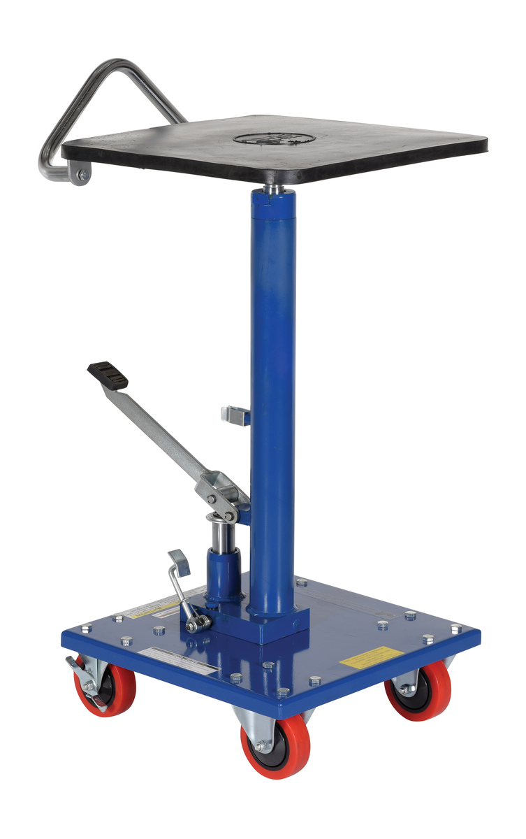 VESTIL HT-03-1616A Hydraulic Post Table, 300 Lb. Capacity, 16 x 16 Inch Size | AG7UKC