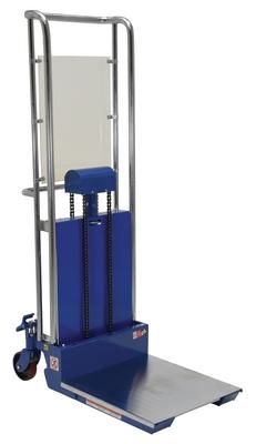 Hefti-Lift, bomba de pie de dos velocidades, tamaño de 36 x 70 pulgadas, 880 libras, azul