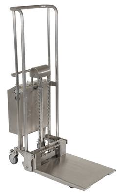 Hefti-Lift, Portable, DC Powered, 22 x 25-3/4 Inch Size, Stainless Steel