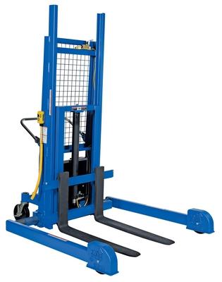 Steel Pallet, Master/Server, AC Powered, 60 Inch Raised Height, 1200 Lb. Capacity, Blue