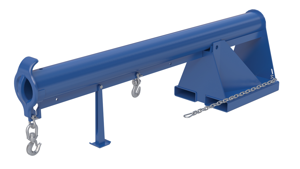 VESTIL LM-1NT-4-11 Stacker Powered Lift Adjustable Fork, 98 Inch Size | AG7VQW