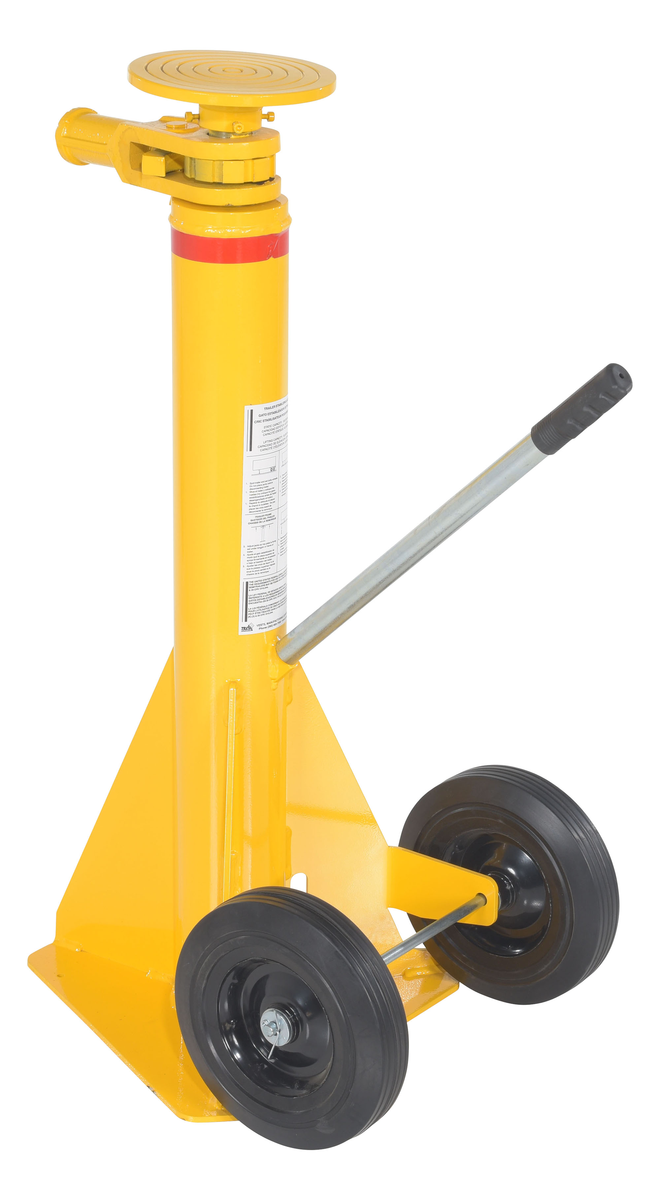 VESTIL LO-J-100 Trailer Stabilizing Ratchet Jack, 50000 Lb. Capacity | AG7VWM