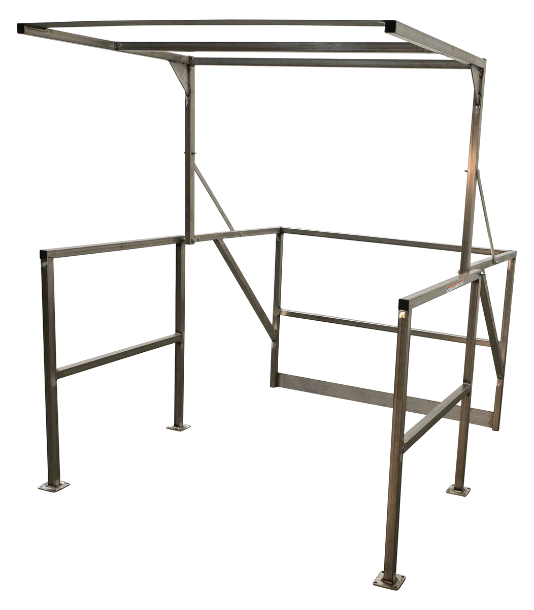 VESTIL MEZZ-200-SS Mezzanine Safety Gate, Stainless Steel | CE3EGF