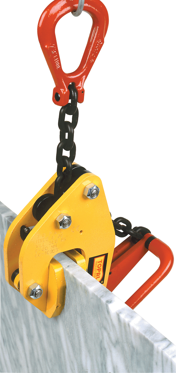 VESTIL NMPC-11 Non Marring Plate Clamp, 1100 lb Capacity, 6 inch x 5 inch x 8 inch Size | AG7WLU