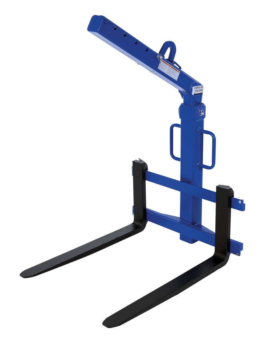 VESTIL OLA-4-42 Deluxe Overhead Load Lifter, Adjustable, 4000 Lb., Blue | AG7WNJ
