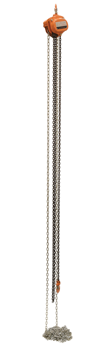 VESTIL PHCH-1-20 Professional Chain Hoist, 1000 lb Capacity, 20 Feet Lift height | AG7WZG