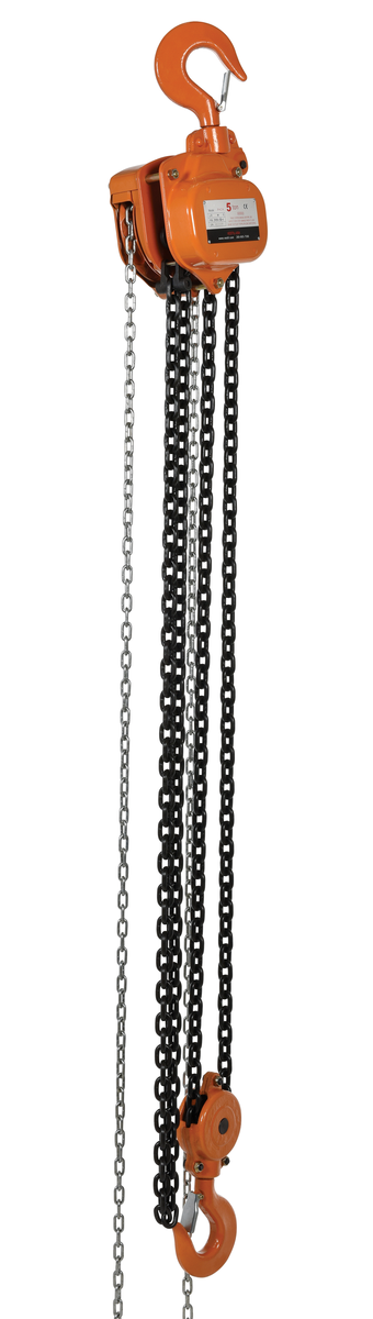 VESTIL PHCH-10-10 Professional Chain Hoist, 10000 lb Capacity, 10 Feet Lift height | AG7WZB