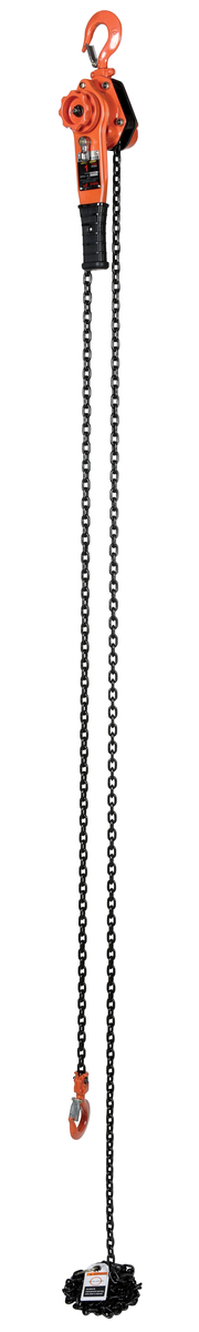 VESTIL PLH-20-20 Professional Lever Hoist, 20 Ft Lift, 2000 Lb. Capacity | AG7XCP