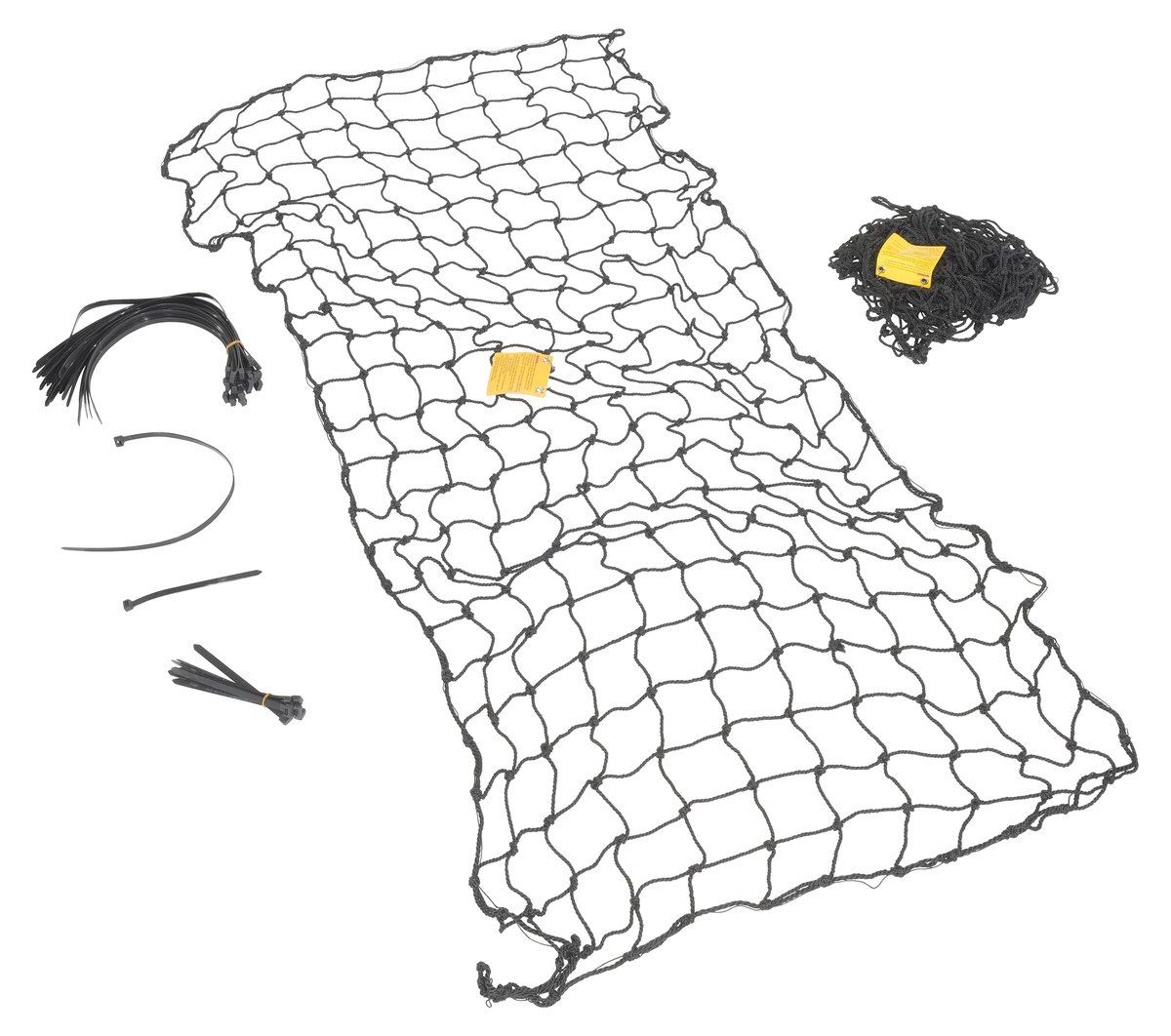 VESTIL PRN-123-8 Nylon Pallet Rack Netting, 123 x 96 Inch Size | AG7XNZ