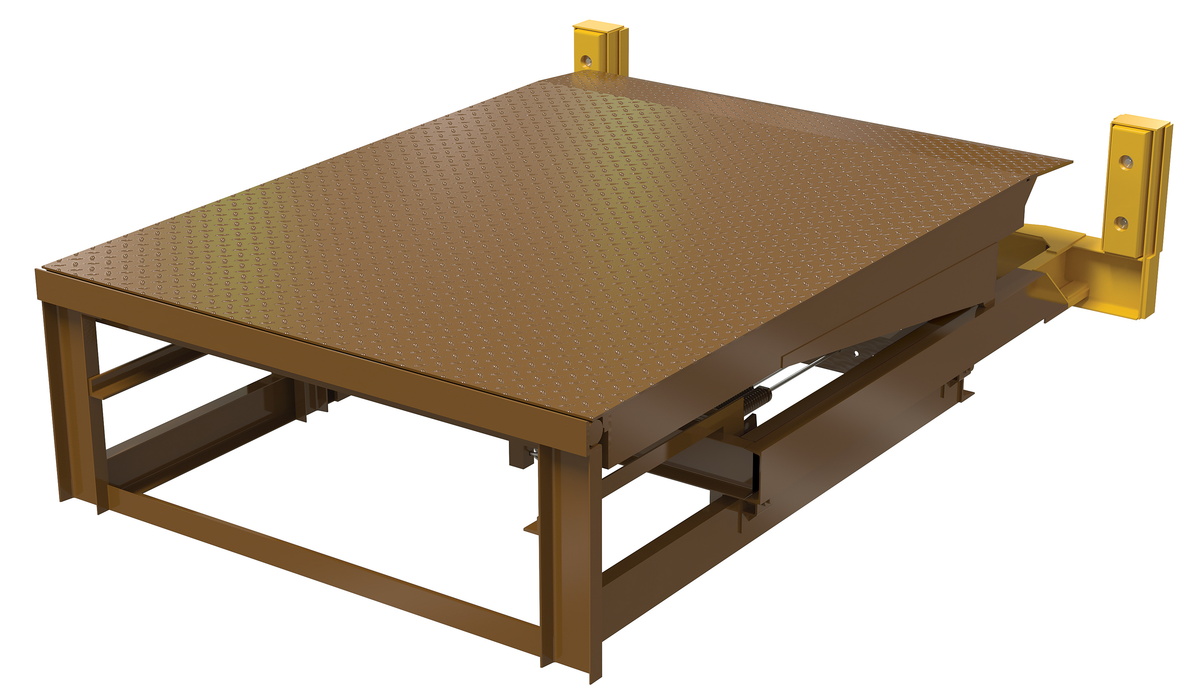 VESTIL RU-800-SCB-F Truck Actuated Dockleveler, 113 Inch x 88 Inch Size | AG7YDG