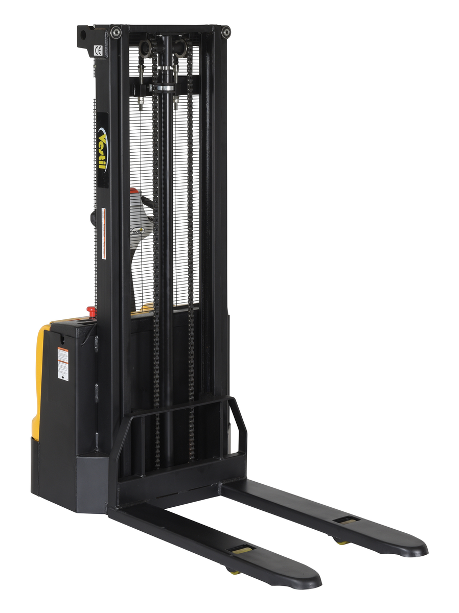 VESTIL S-118-FF-DM Stacker, Double Mast, 118 Inch Fixed | AG7YEC