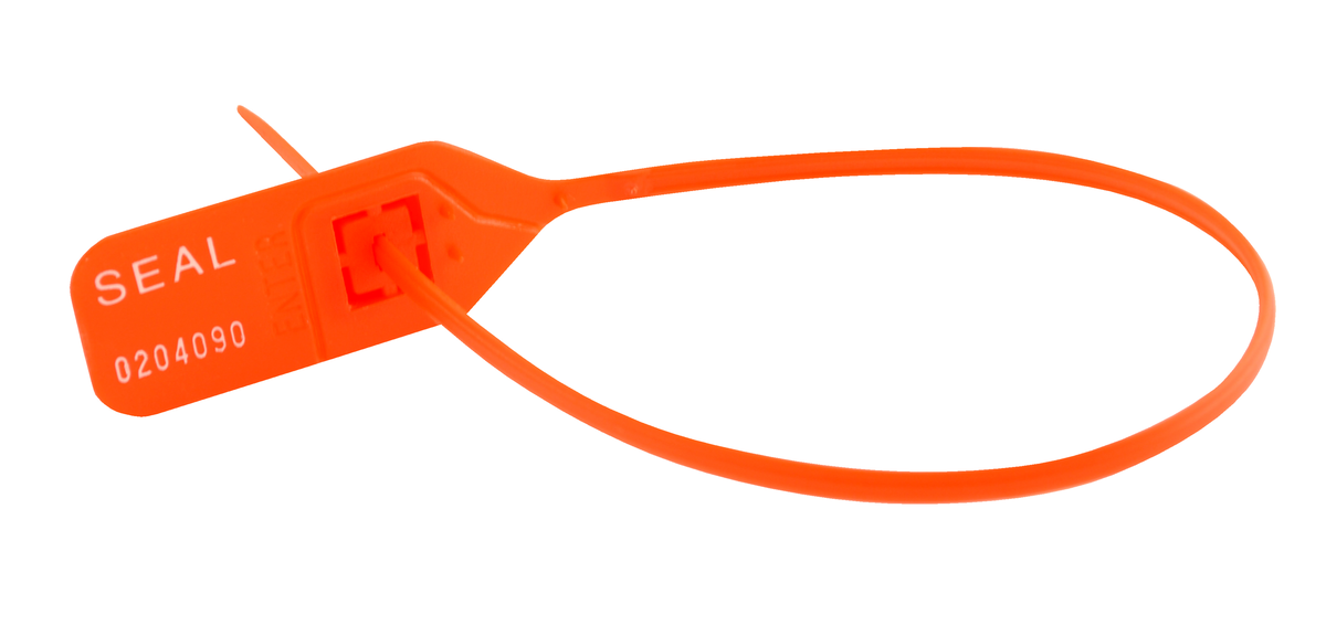 VESTIL SECS-L11-RD Red Polypropylene Security Seal, 15 Inch Size | AG7YRD