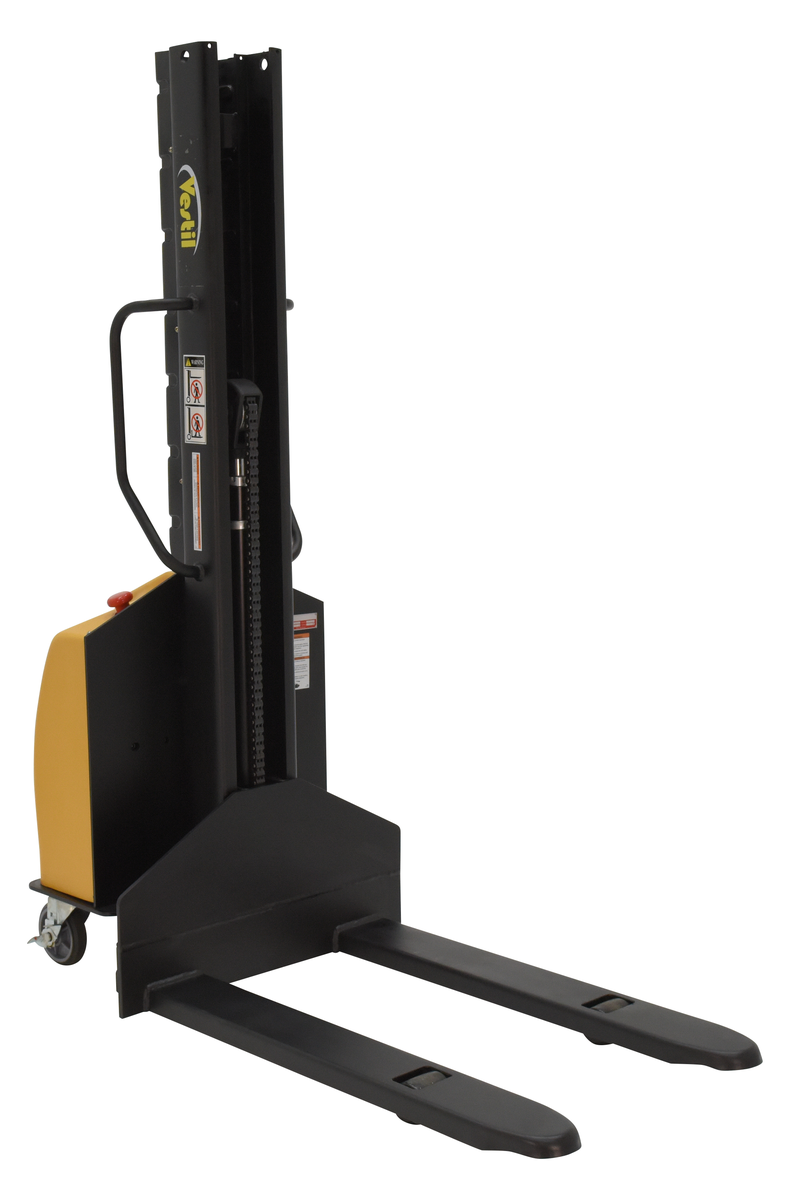 VESTIL SLNM-63-FF Stacker Narrow Mast Fixed Fork, 63 Inch Size | AG7YXH