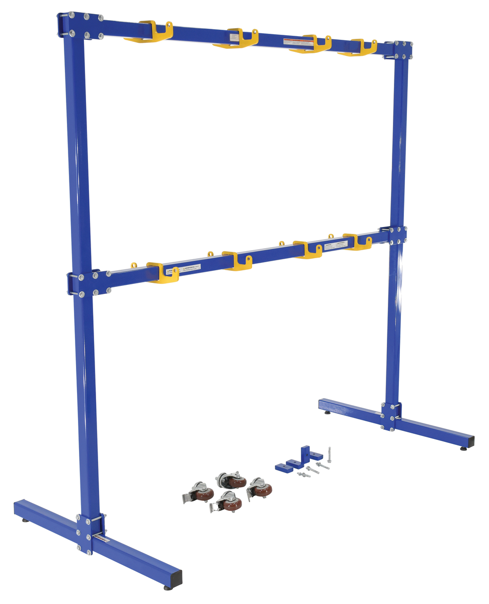 VESTIL SLR-UM-6 Gantry Sling Rack, Mobile/Stationary | CE4QVG