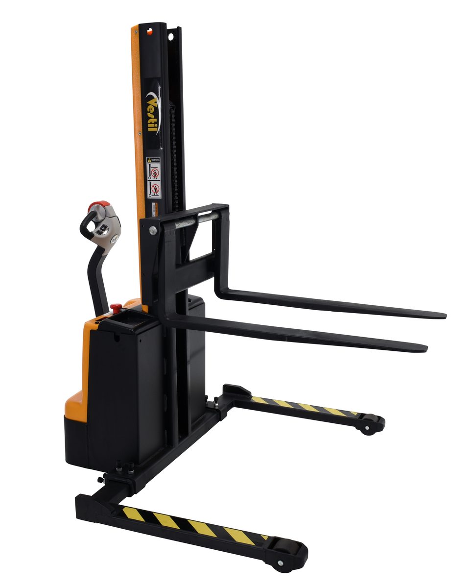 VESTIL SNM15-62-AA Stacker Powered Lift/Drive Adjustable Fork, 62 Inch Size, 1500 Lb. Capacity | AG7YYT