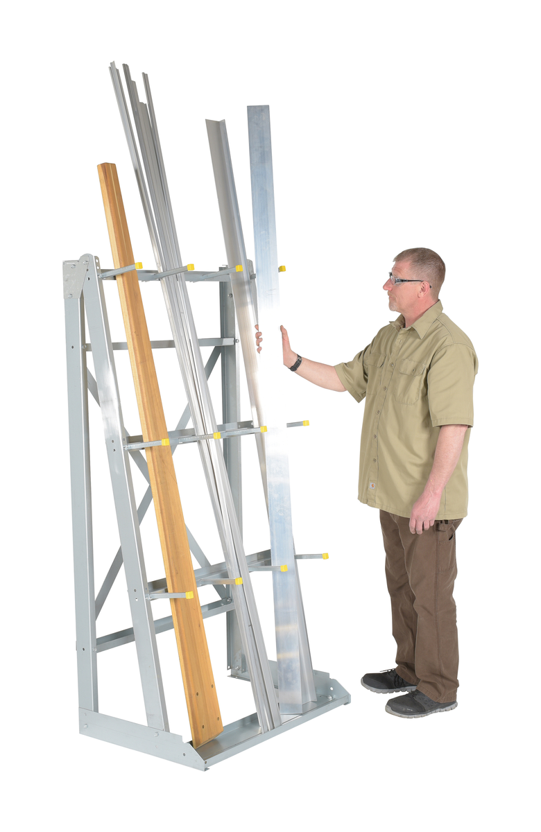 VESTIL SR-V Vertical Floor Mounted Rack With 2000 Lb. Capacity | AG7ZJG