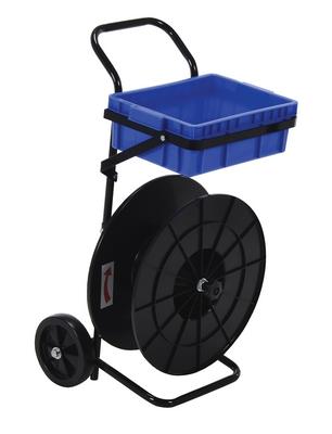 Strapping Cart, 17.5 Inch Length x 16.375 Inch x 37.5 Inch Height