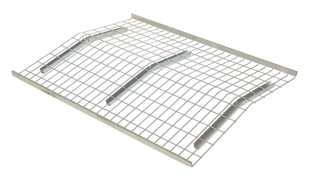 VESTIL SWMD-4258 Pallet Rack, Crown Wire Deck, 58 Inch x 47.6 Inch Size | AG7ZXM