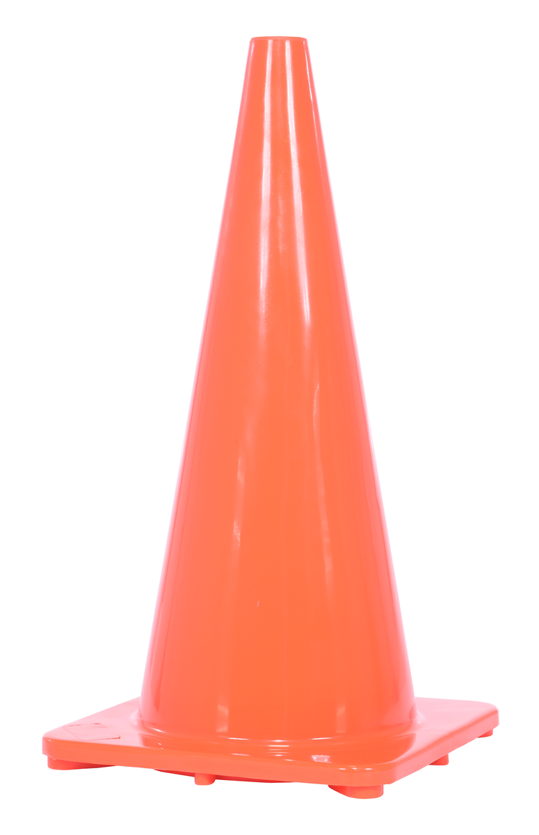 VESTIL TC-28-SD Standard Duty Traffic Cone, 27-1/2 Inch Size | AG8ACU
