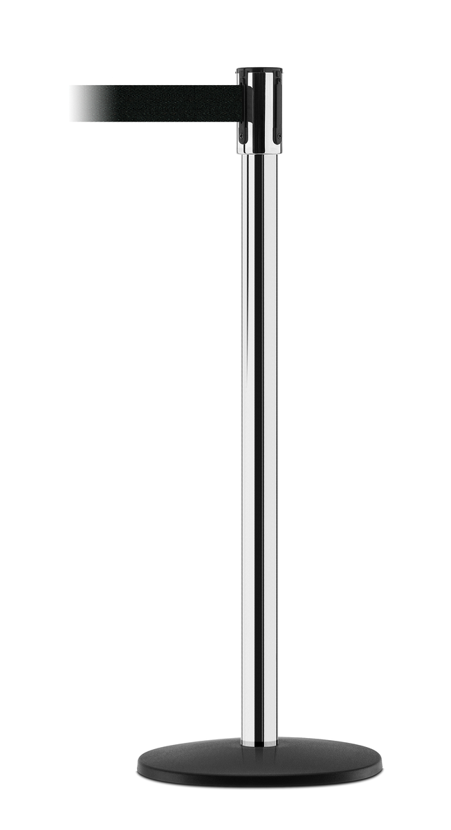 VESTIL TSB-7B Indoor Basic Base Tensabarrier, 7-1/2 Feet Length x 40 Inch Height | AG8BEC