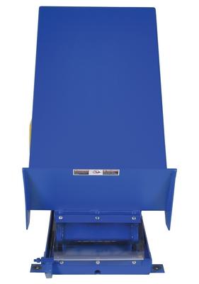 Tavolo elevatore, 2000 libbre, dimensioni 24 x 48 pollici, blu, 208 V, monofase, acciaio