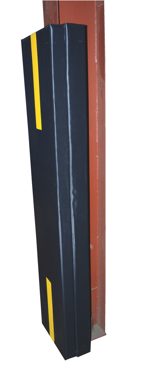 VESTIL V-PAD-I-67 Vinyl Column Protective Pad I-beam, 6 Feet, 7 Inch Size, Black | AG8BUN