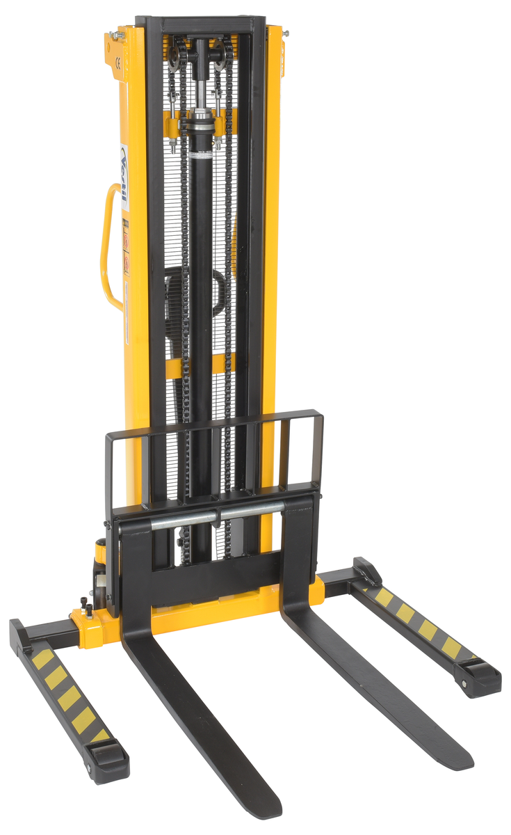 VESTIL VHPS-2000-AA-118 Manual Pump Stacker, 2-118 Inch Size, 1500-2000 Lb. Capacity | CE4RQK