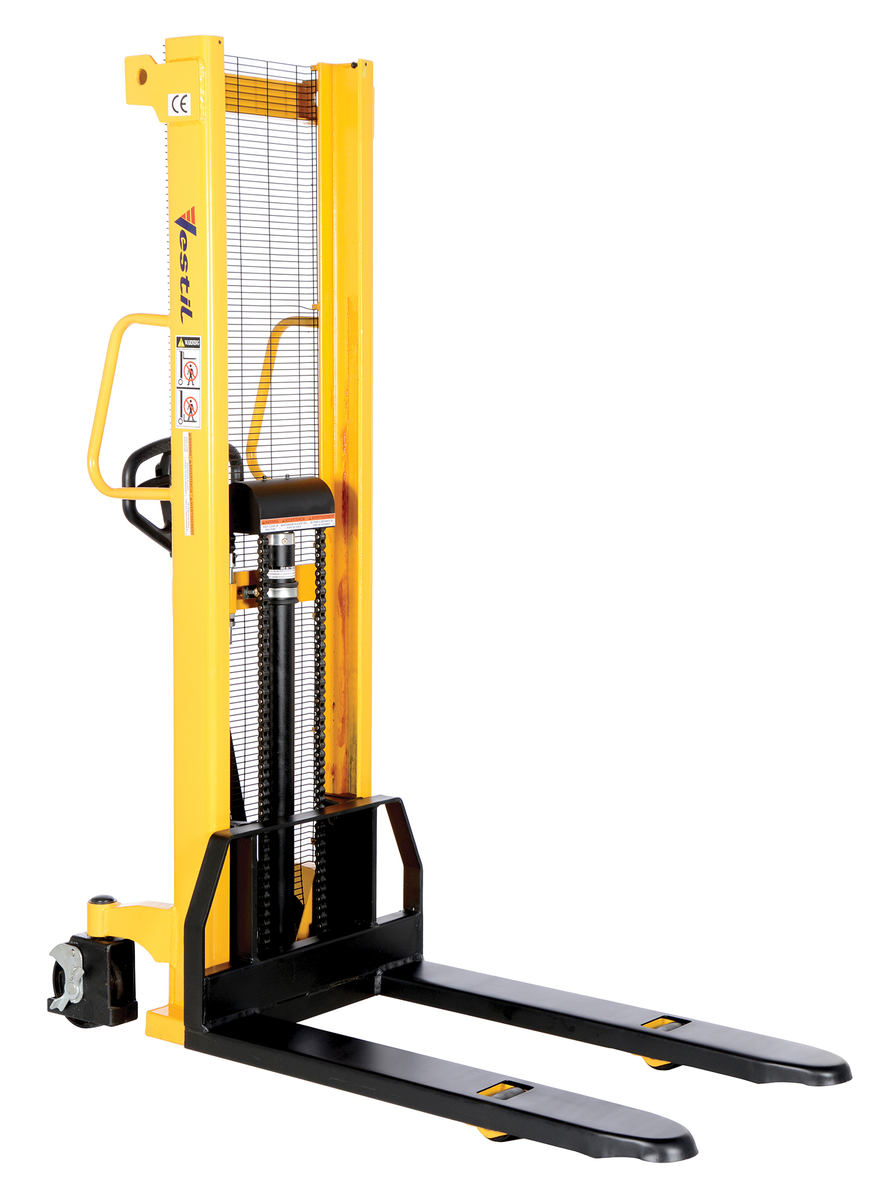 VESTIL VHPS-2000-FF-118 Manual Pump Stacker, 3 To 118 Inch Size, 1500-2000 Lb. Capacity | CE4RQN