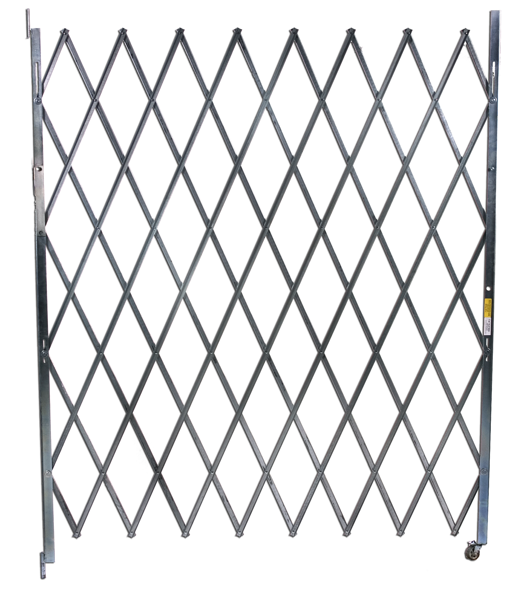 VESTIL VSSG-470 Single Fold Scissor Gate, 1.5 Inch x 42 Inch x 78 Inch Size | AG8CAE