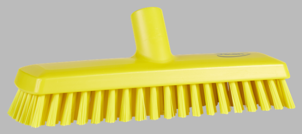 VIKAN 70436 Deck Scrub Head 11 Inch Yellow | AG2BBA 31CF91