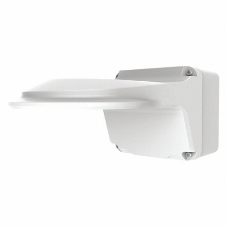Wall Mount, Fits Vision Series, Metal Alloy, White, Wall
