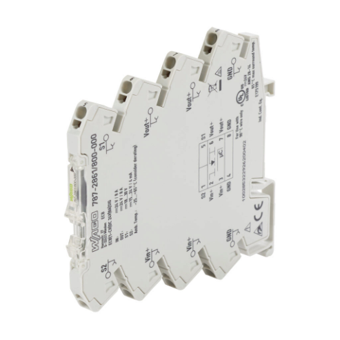 Electronic Circuit Protector, 8A, 24 VDC, 1 Channel, 35mm Din Rail Mount