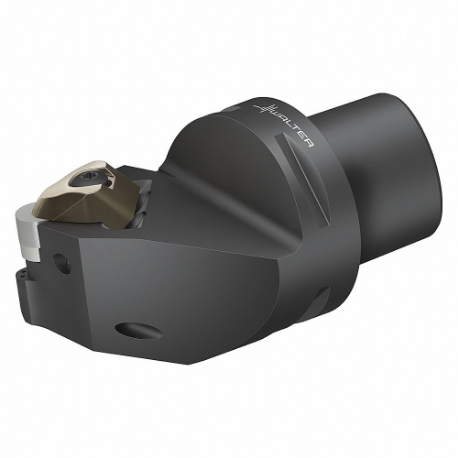 Indexable Cutting Unit Head for External Turning, Left Hand, Coolant Through, Top Clamp
