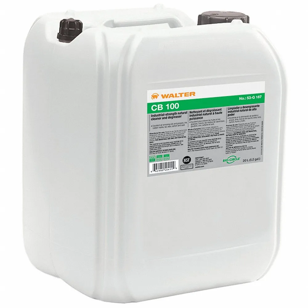 Parts Washer Cleaner, Water, For Metals Material Group, 60 deg.F to 110 deg.F