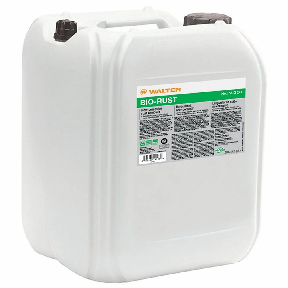 Parts Washer Cleaner, Water, Deep Rust, For Metals Material Group, Pail