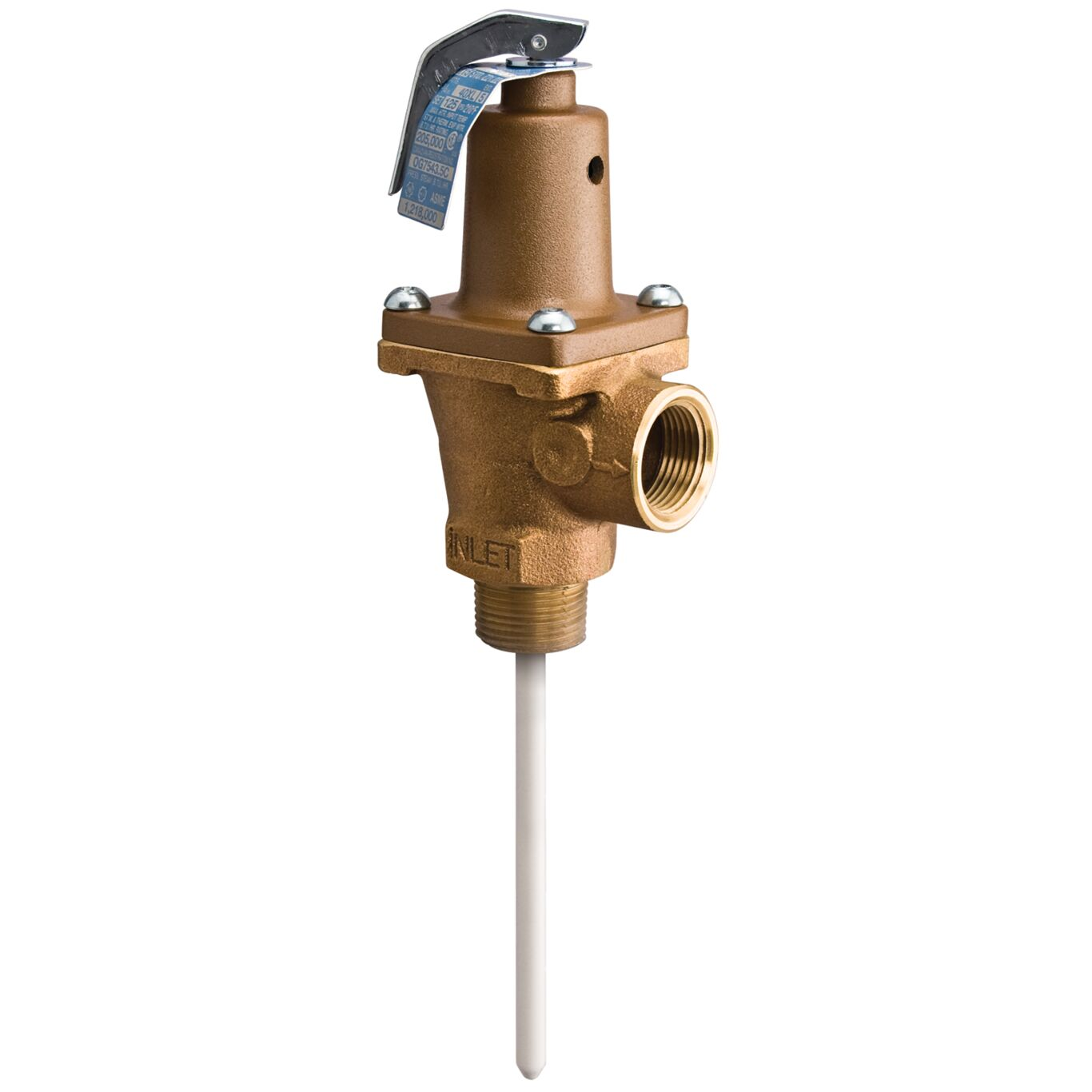WATTS LF40XL-8 150210 3/4 Pressure Safety Relief Valve, 150 psi, 3/4 Inch Size, 1,437,600 Btu | BP4FWN 161Z83