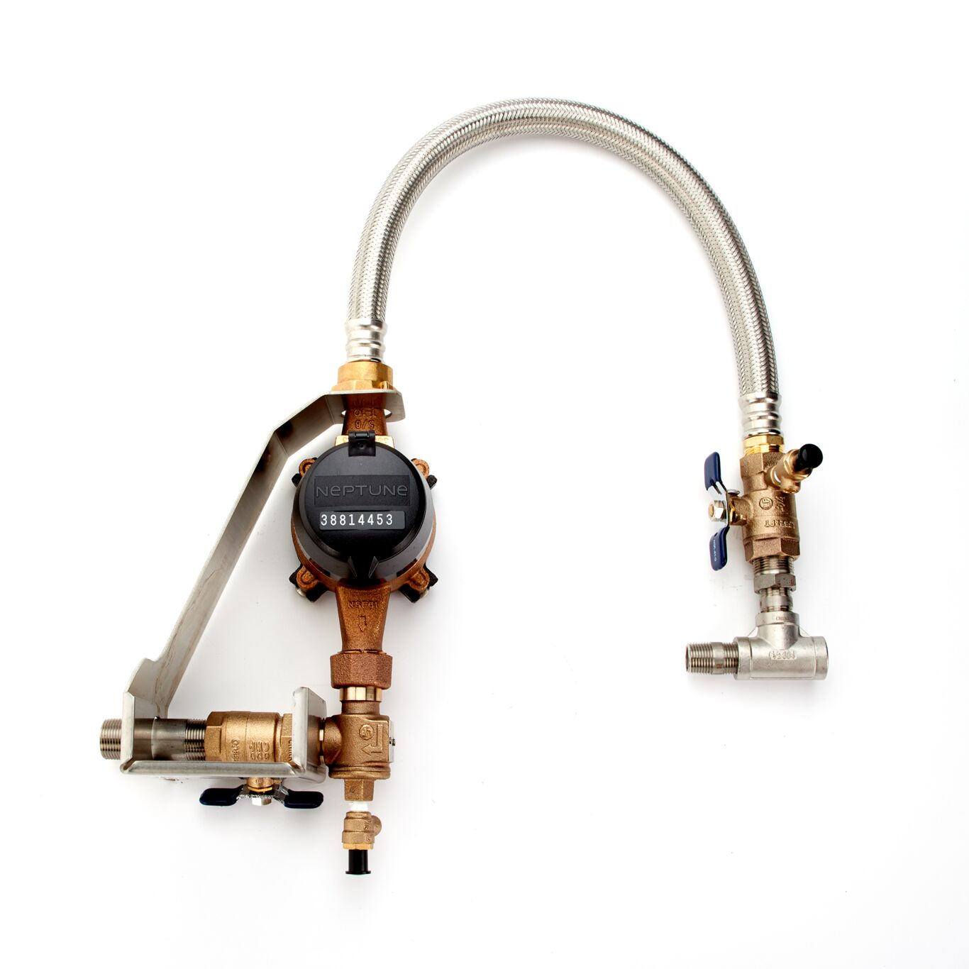 WATTS LFFRK 856/66 BPG 21/2-4 Bypass Assembly Kit With GPM Meter, 2 1/2 To 4 Inch Size | CC6QRZ 905629