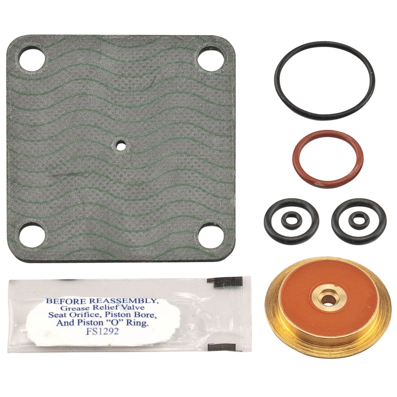 WATTS LFRK 909-RV 3/4-1 Backflow Repair Kit, Relief Valve Rubber Parts | AF9TKL 30UK41 / 794061