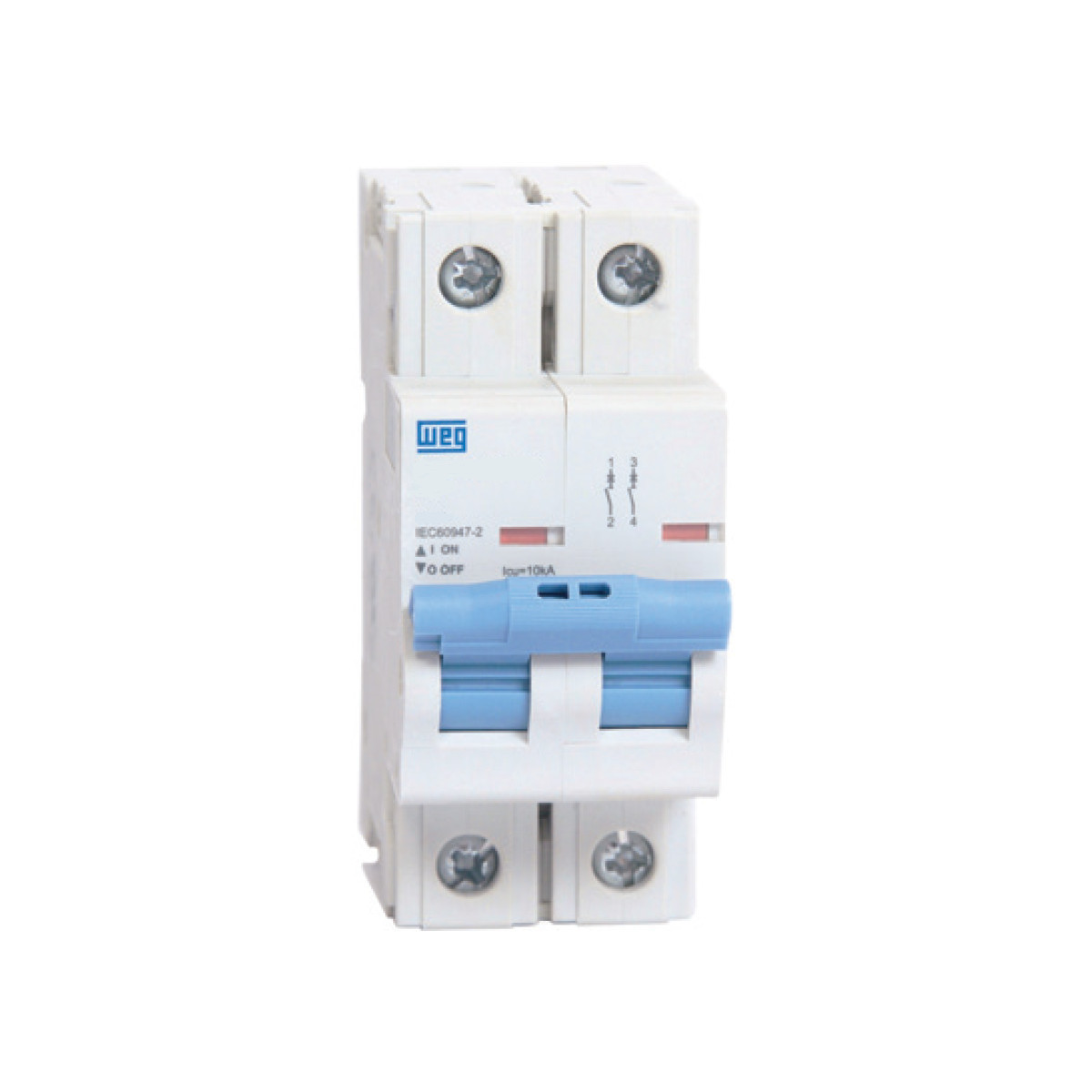 WEG UMBW-1C2-1 Miniature Circuit Breaker, 1A Rated Current | BB2QTE