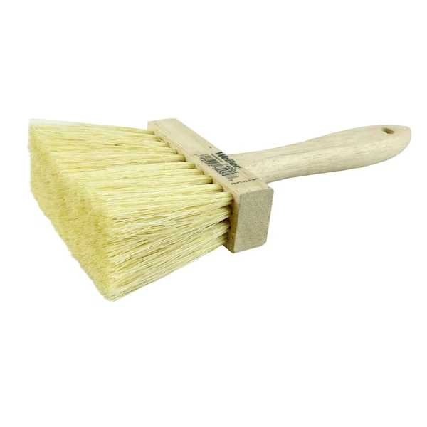 4 Inch Masonry Brush, 3 Inch Trim Length, White Tampico Fill