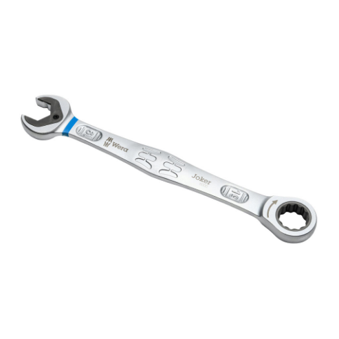 WERA TOOLS 05073279055 Ratcheting Combination Wrench, 19mm, Special Nut Holding Feature And Fine Tooth Ratchet | CV6XYN