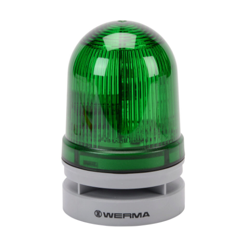 WERMA 46122060 LED Audible-Visual Signal Beacon, 110 Db At 1m, Selectable Tone | CV6MLD